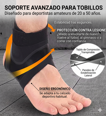 Tobillera AnkloGuard| Entrena sin miedo a que el tobillo te falle