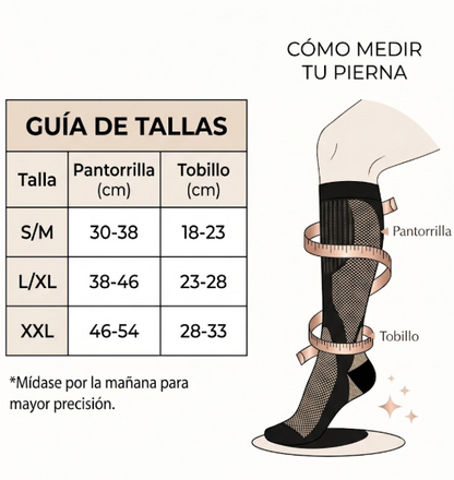 PiernaVita Slim — Medias de Compresión para Piernas Cansadas